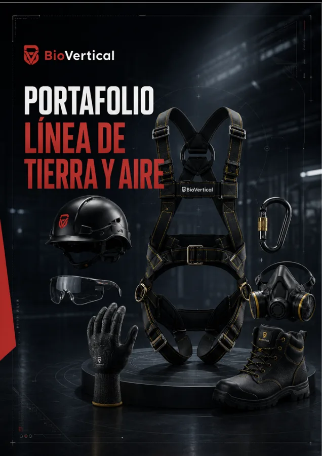 Portada del portafolio Línea de tierra y aire